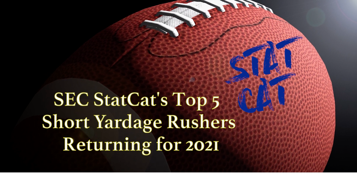 SEC StatCat's Top5 Short Yardage Rushers for 2021