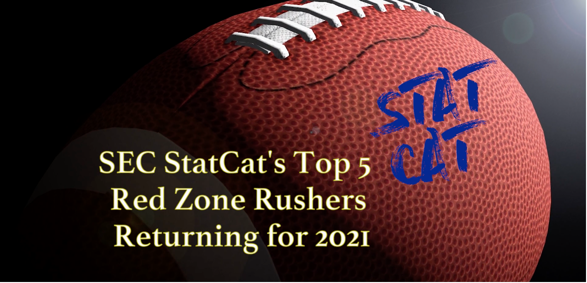 SEC StatCat's Top5 Red Zone Rushers for 2021