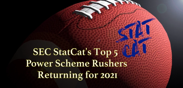 SEC StatCat's Top5 Power Scheme Rushers for 2021