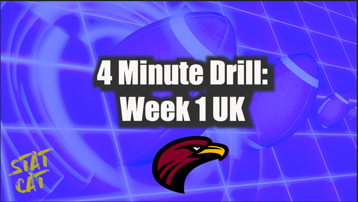 2021: Kentucky 4 Minute Drill Week 1