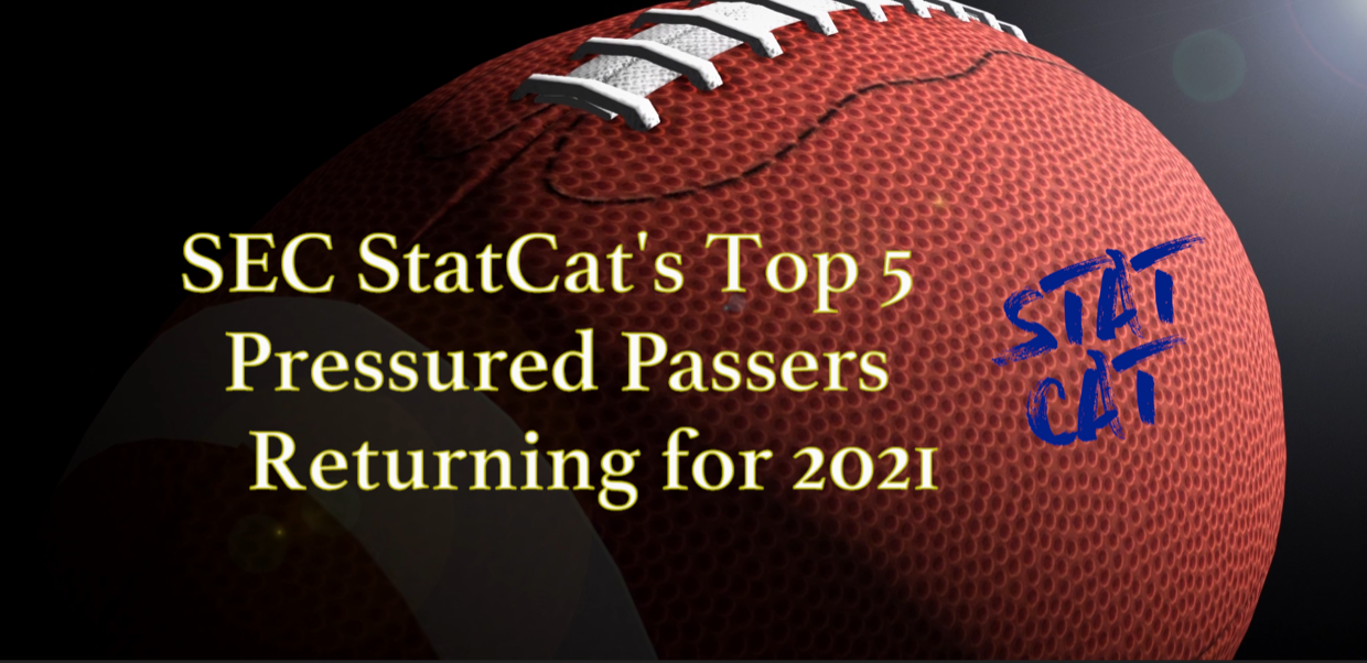 SEC StatCat's Top5 Pressured Passers ahead of 2021
