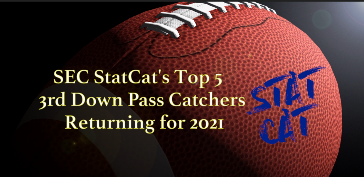 SEC StatCat's Top5 3rd Down Pass Catchers for 2021