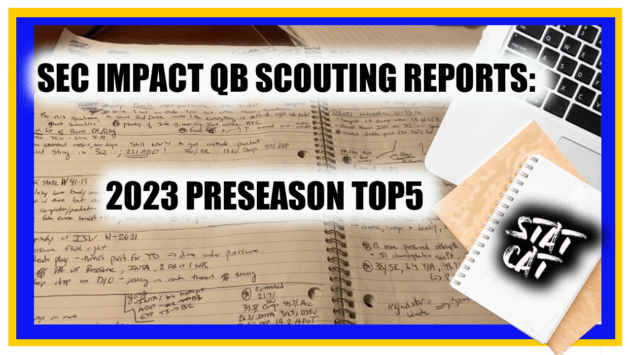Scouting the SEC's Top5 Impact QBs ahead of 2023