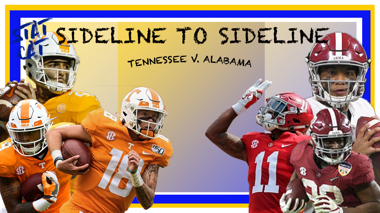Sideline to Sideline: Tennessee vs. Alabama