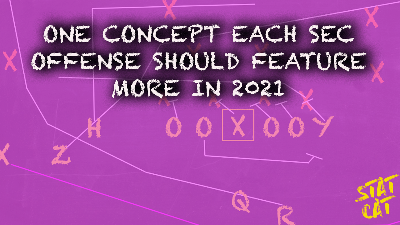 One concept each SEC offense should feature more in 2021