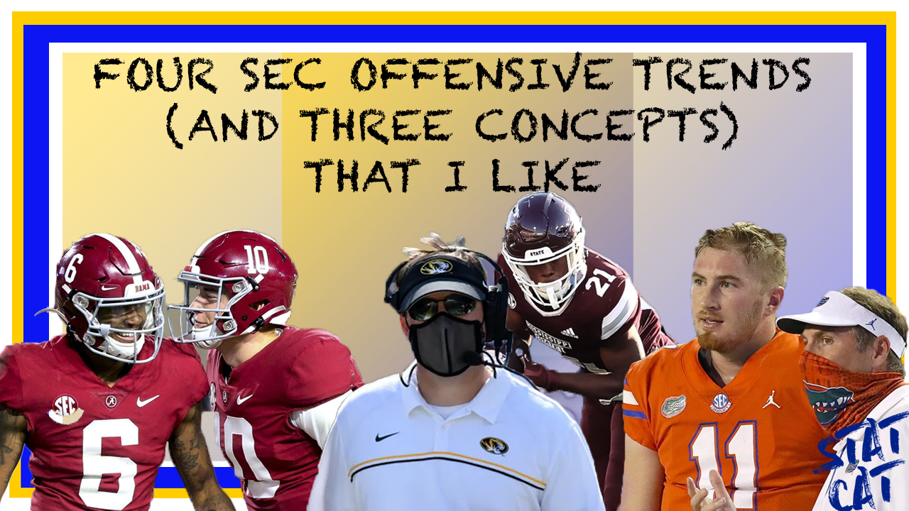Four Offensive SEC Trends (and Three Offensive Concepts) That I Like