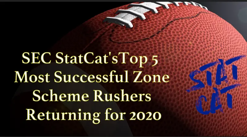 2020 Vision: SEC StatCat's Top5 Most Successful Zone Scheme Rushers