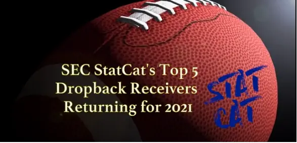 SEC StatCat's Top5 Dropback Receivers for 2021