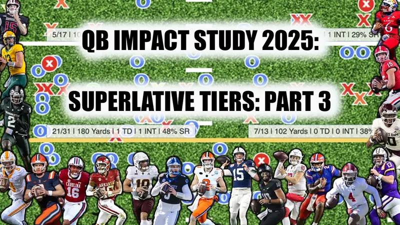 2025 Impact Study: QB Superlative Tiers, Part 3