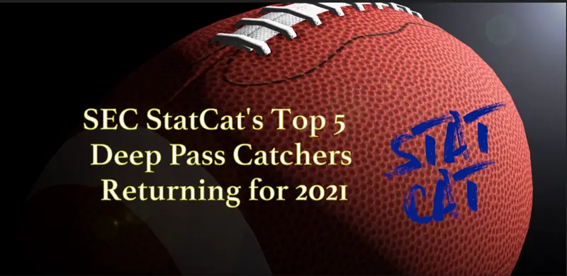 SEC StatCat's Top5 Deep Pass Catchers for 2021