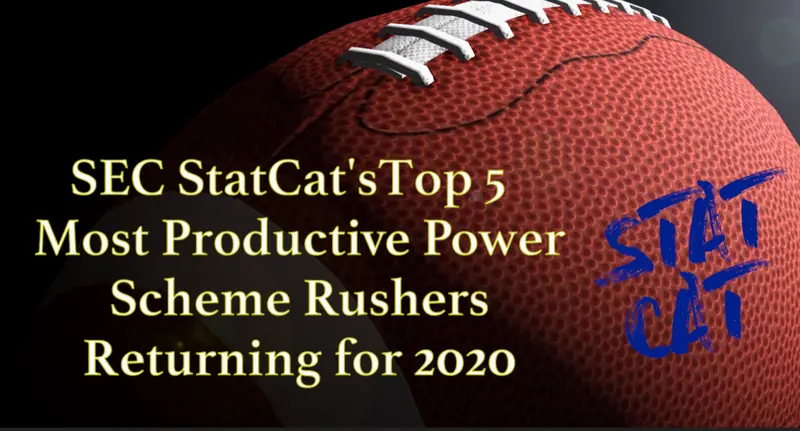 2020 Vision: SEC StatCat's Top5 Most Productive Power Rushers
